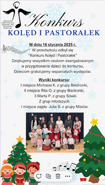 konkurs koled i pastoralek 1